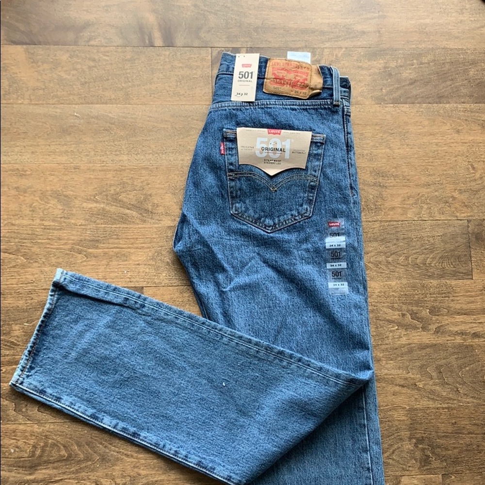 NEW WITH TAGS Levi’s 501 Original Fit Size 34x32